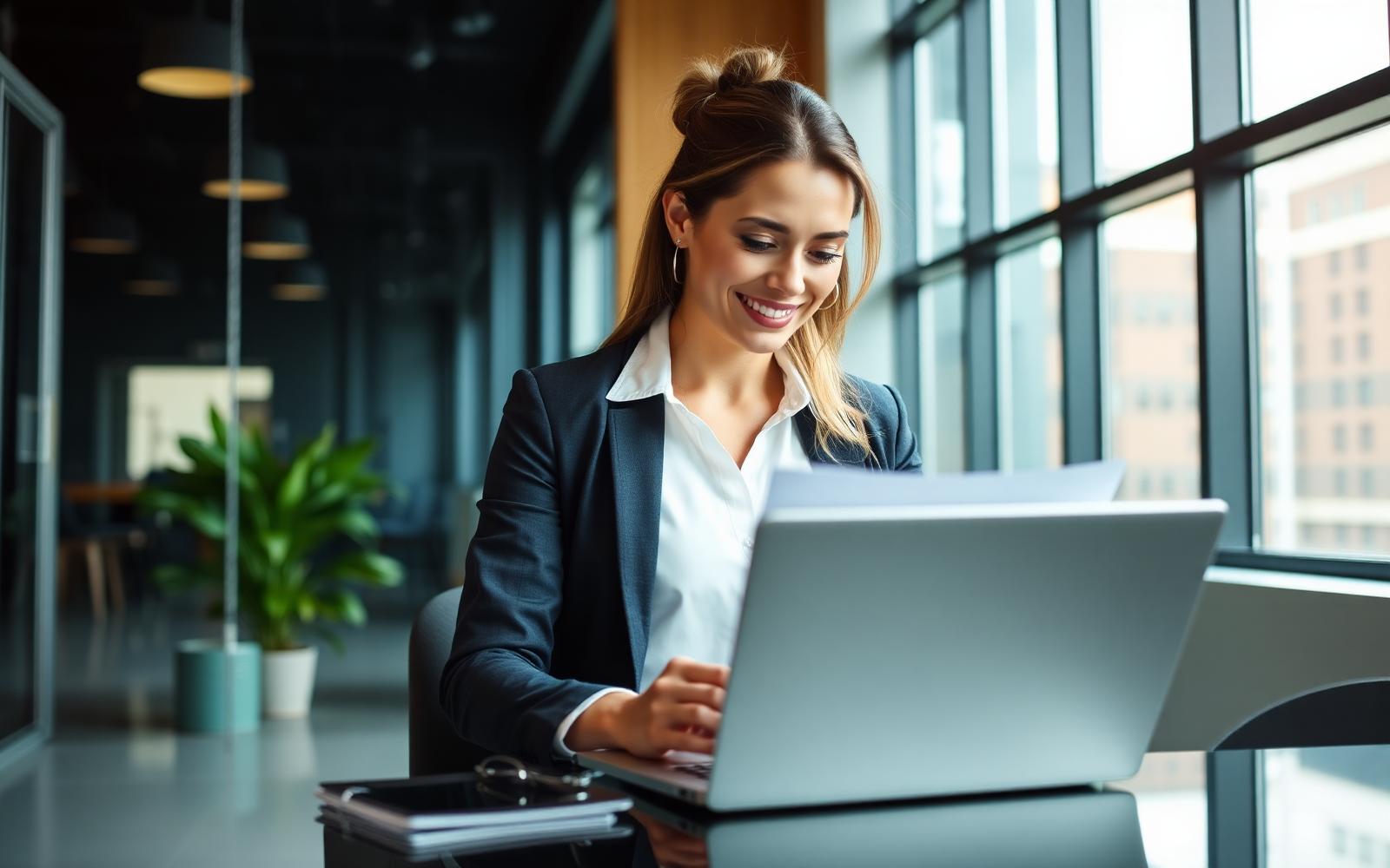 Recruiter reviewing candidate resume